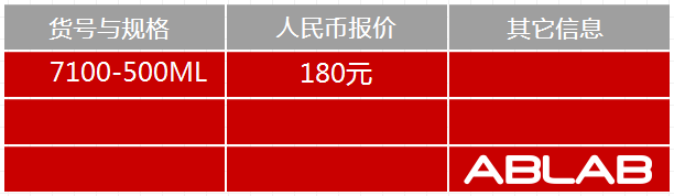 7100-細胞培養(yǎng)箱專用防霉無毒濕度用水